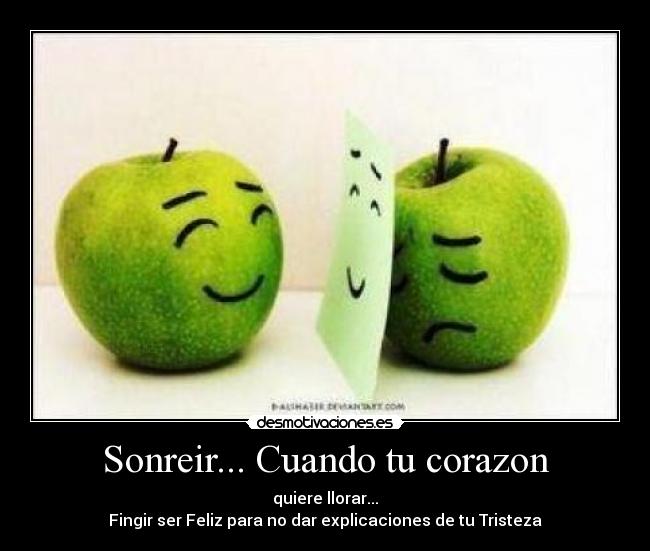 Sonreir... Cuando tu corazon - 