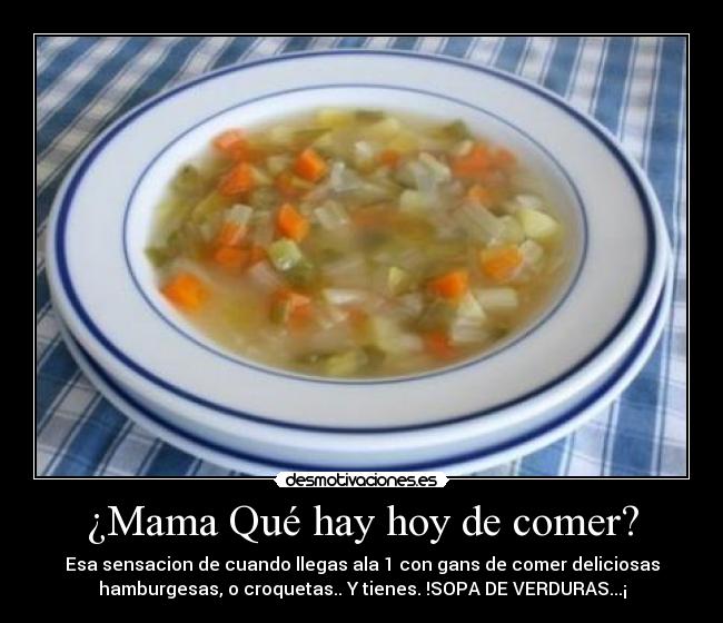 carteles alimentos desmotivaciones