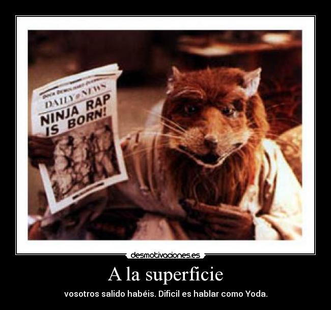 carteles splinter desmotivaciones