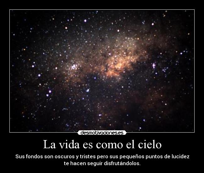 La vida es como el cielo - 