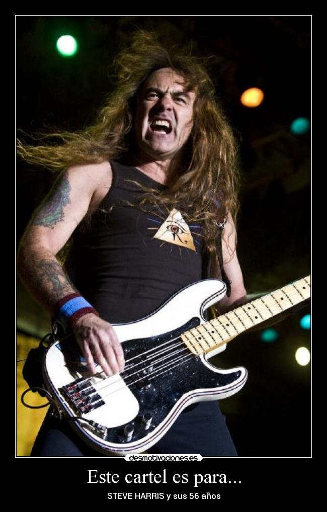 Este cartel es para... -