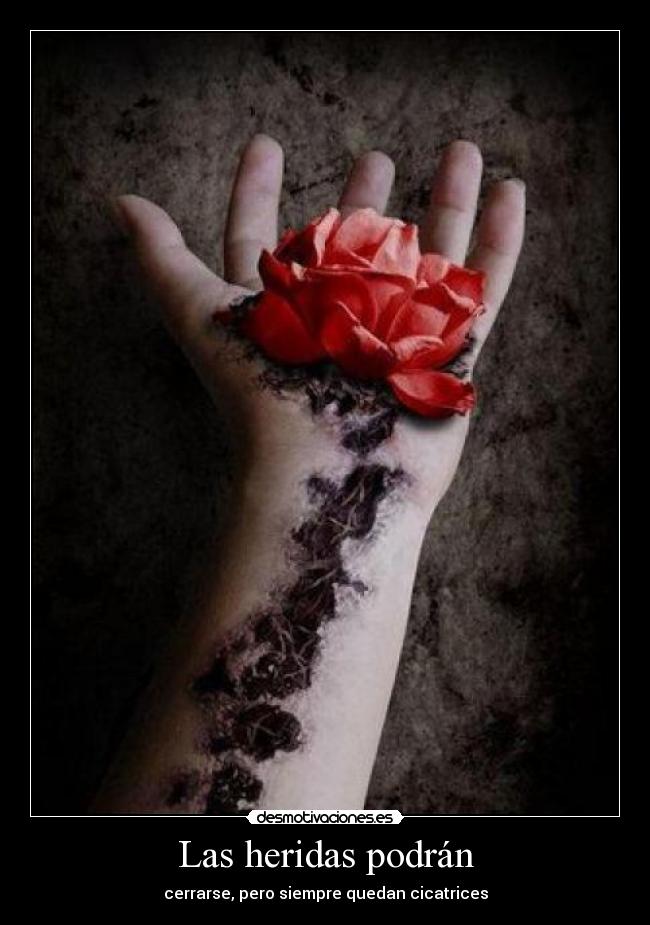 Las heridas podrán - 