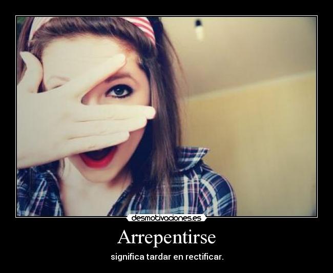 Arrepentirse - 