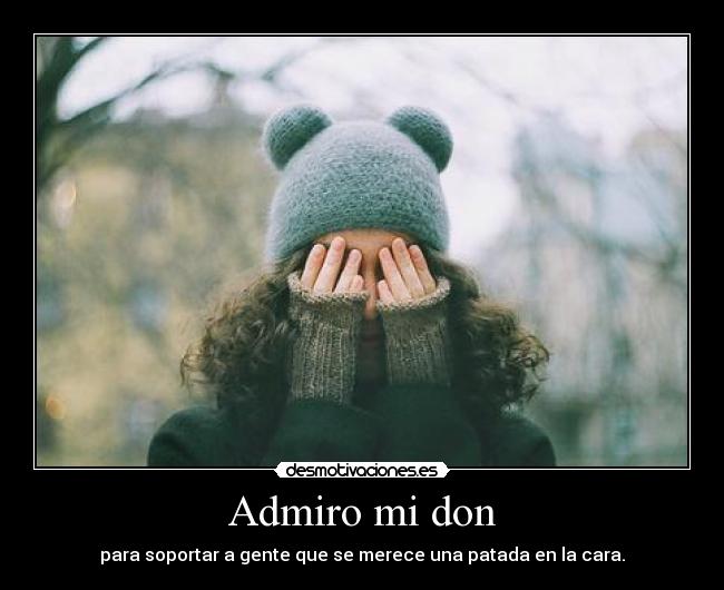Admiro mi don - 