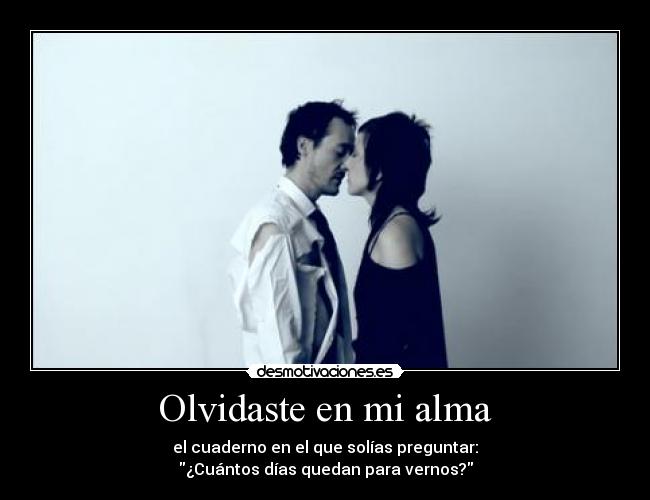 carteles alma odio los seis dias santi balmes desmotivaciones