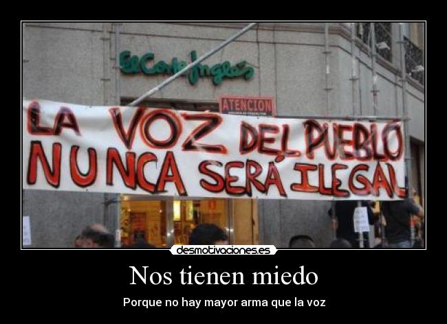 Nos tienen miedo - 