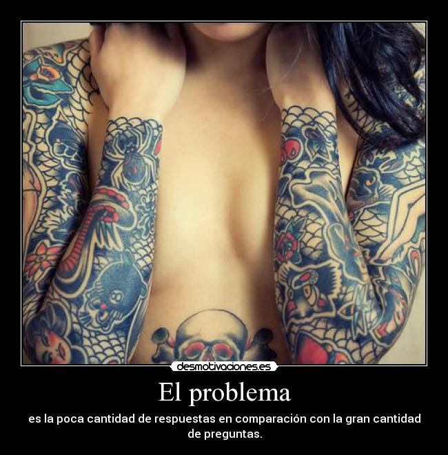 carteles preguntas respuestas desmotivaciones