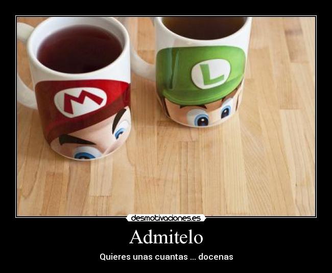 carteles tazas nintendo desmotivaciones