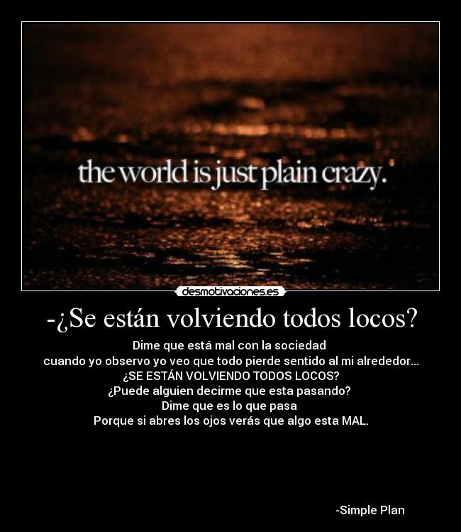 carteles simple plan desmotivaciones