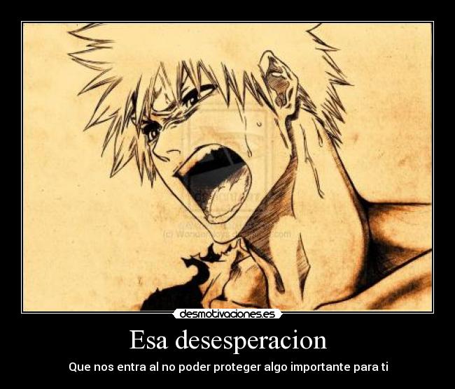 Esa desesperacion - 