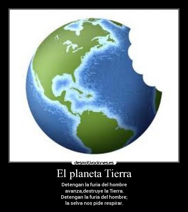 carteles salvar tierra desmotivaciones