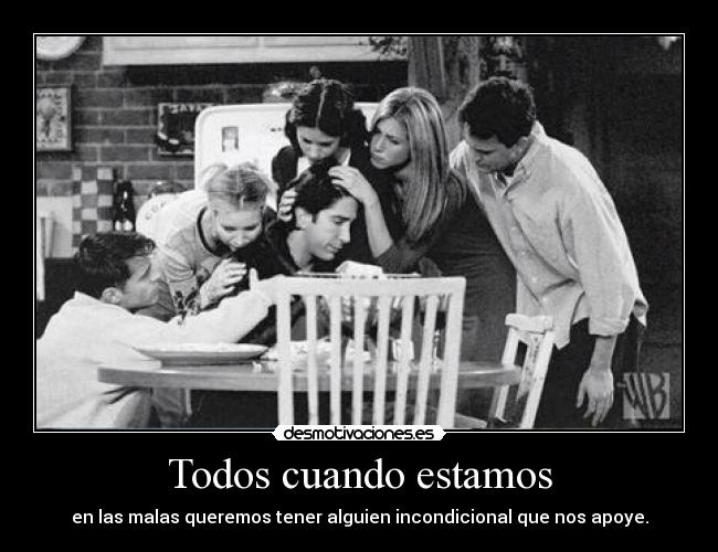carteles bueno saber que cuentas con alguien seven desmotivaciones