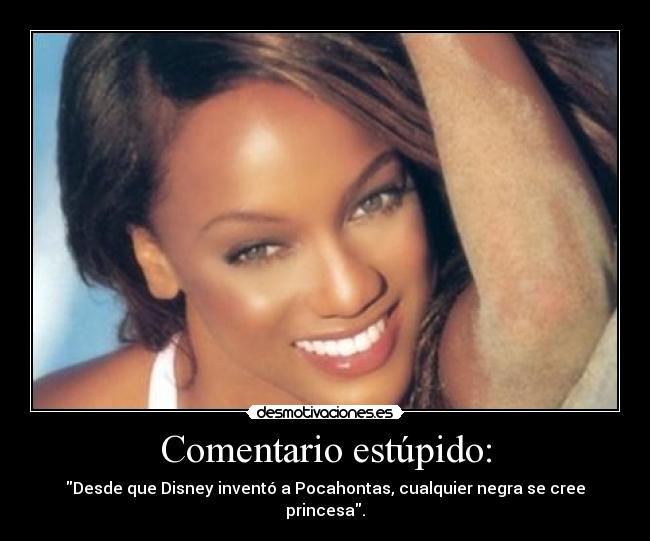 Comentario estúpido: -