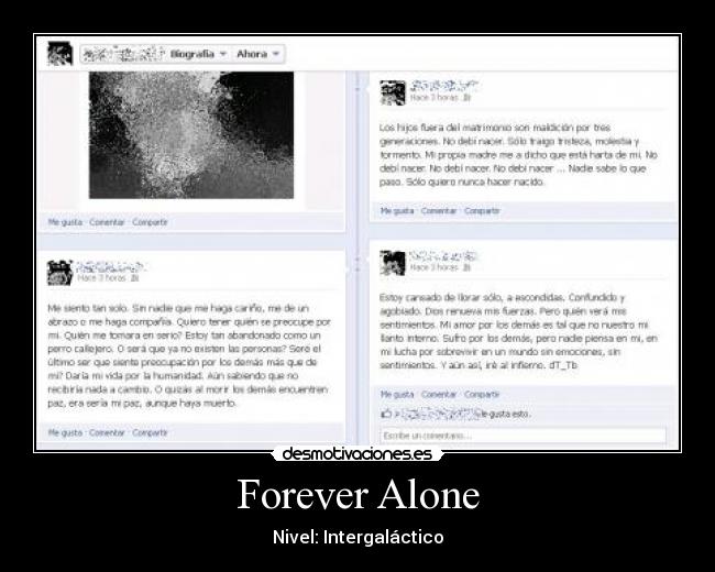 Forever Alone - Nivel: Intergaláctico