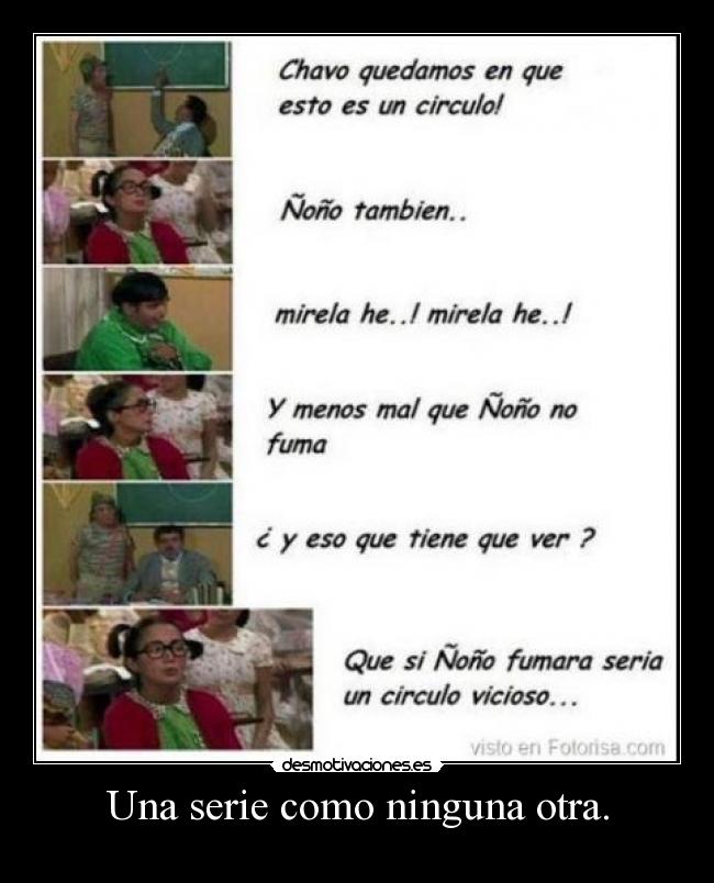 Una serie como ninguna otra. - 