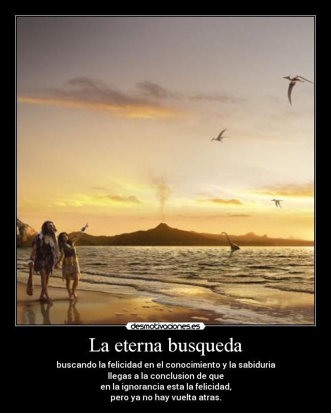 La eterna busqueda -