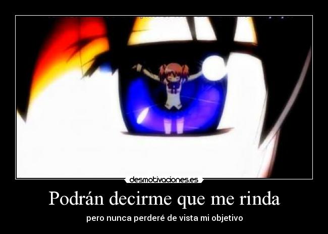 Podrán decirme que me rinda - 