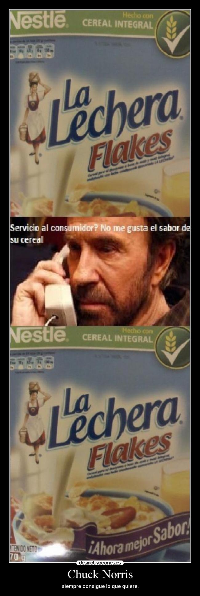 carteles chuck norris desmotivaciones