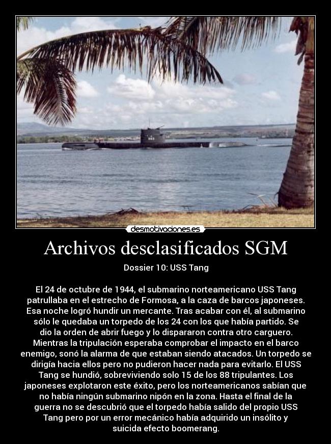 Archivos desclasificados SGM -