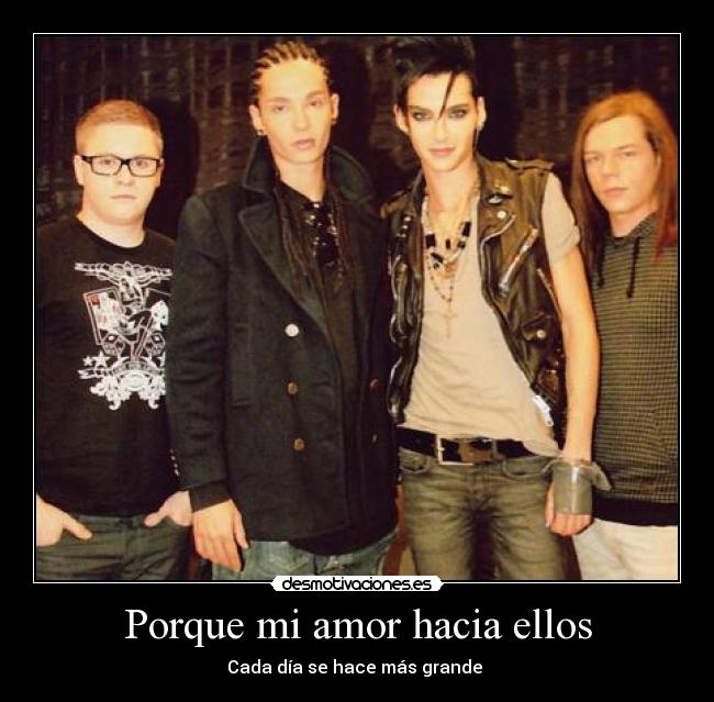 Porque mi amor hacia ellos - Cada día se hace más grande ♥