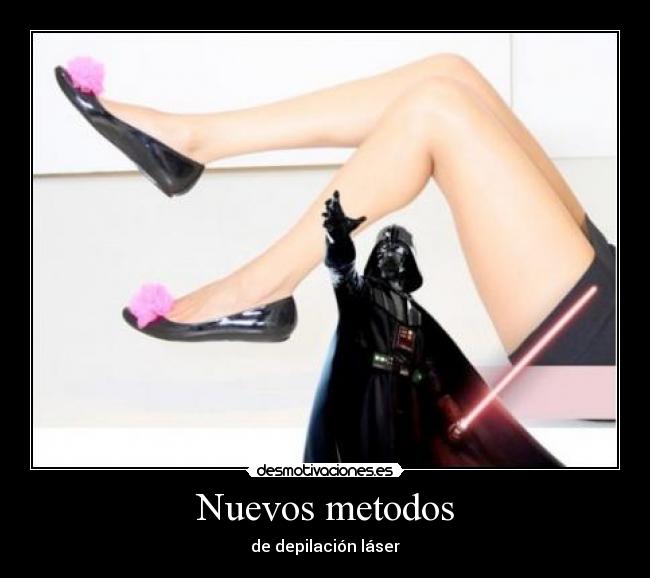 Nuevos metodos - de depilación láser