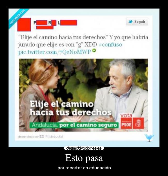 Esto pasa - por recortar en educación