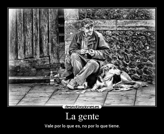 La gente -