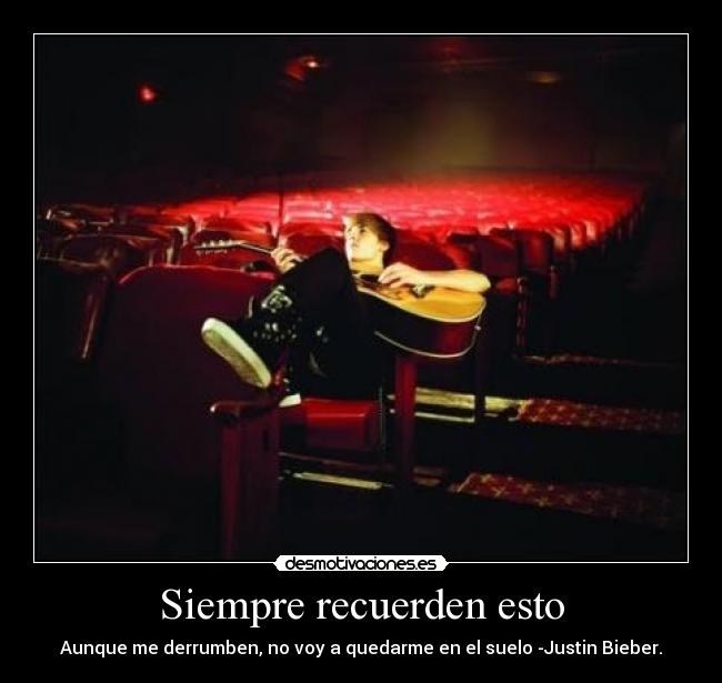 Siempre recuerden esto - 