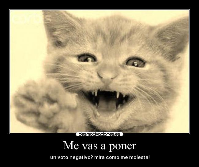 Me vas a poner - 