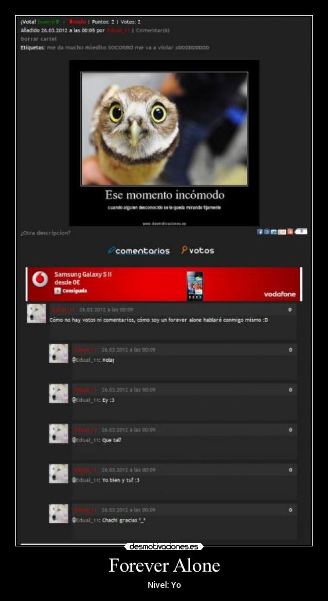 Forever Alone - Nivel: Yo