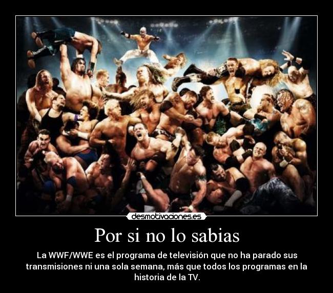 Por si no lo sabias -