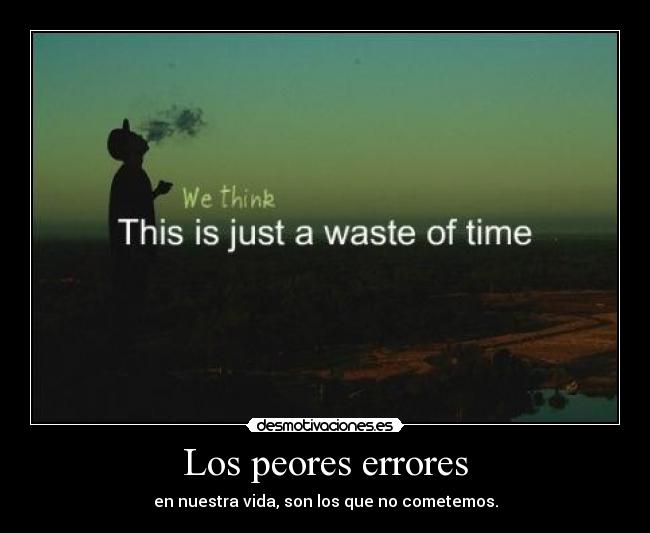 Los peores errores - 