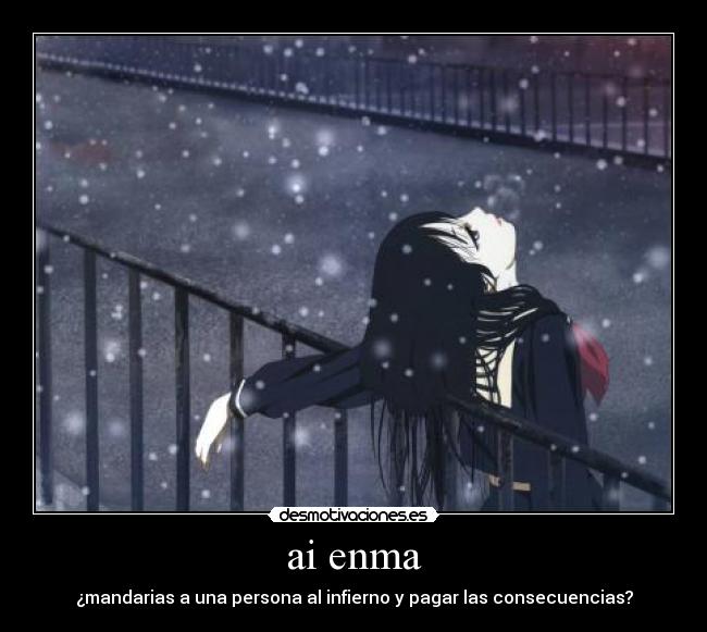 carteles hell girl desmotivaciones