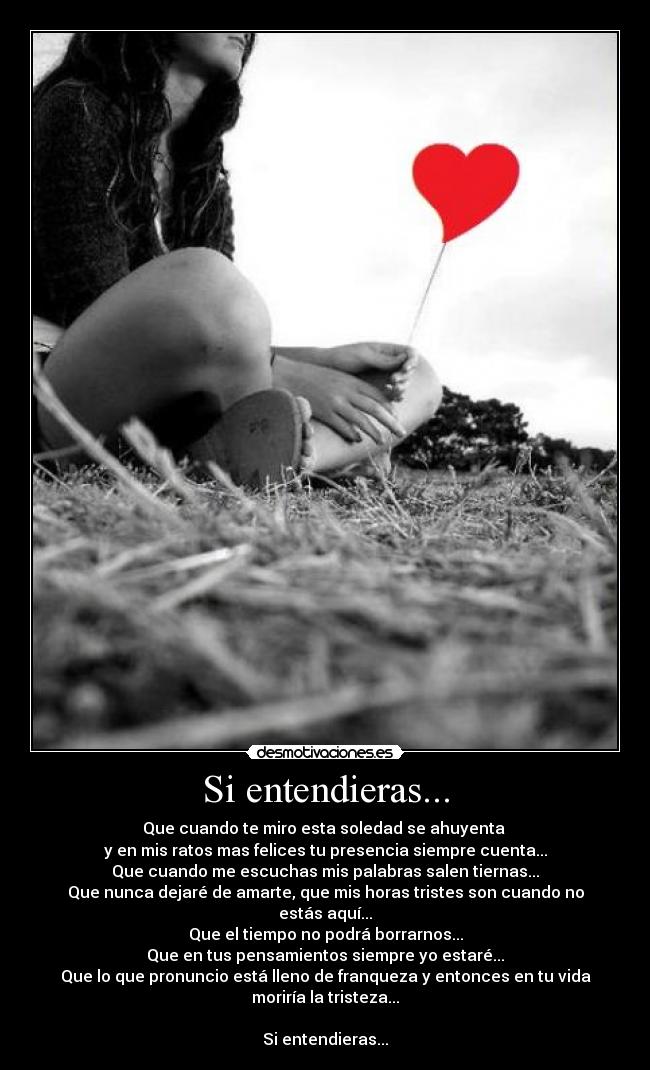 Si entendieras... -