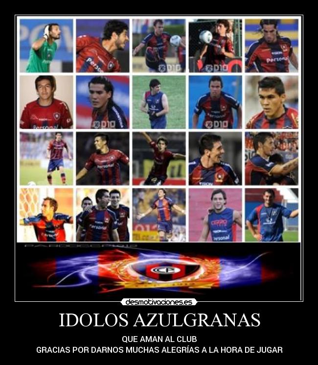 IDOLOS AZULGRANAS -