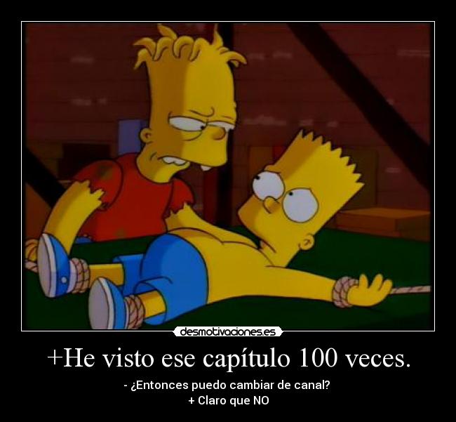 carteles los simpsons nunca cansan desmotivaciones