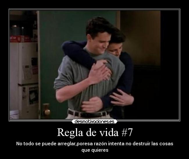 Regla de vida #7 - 
