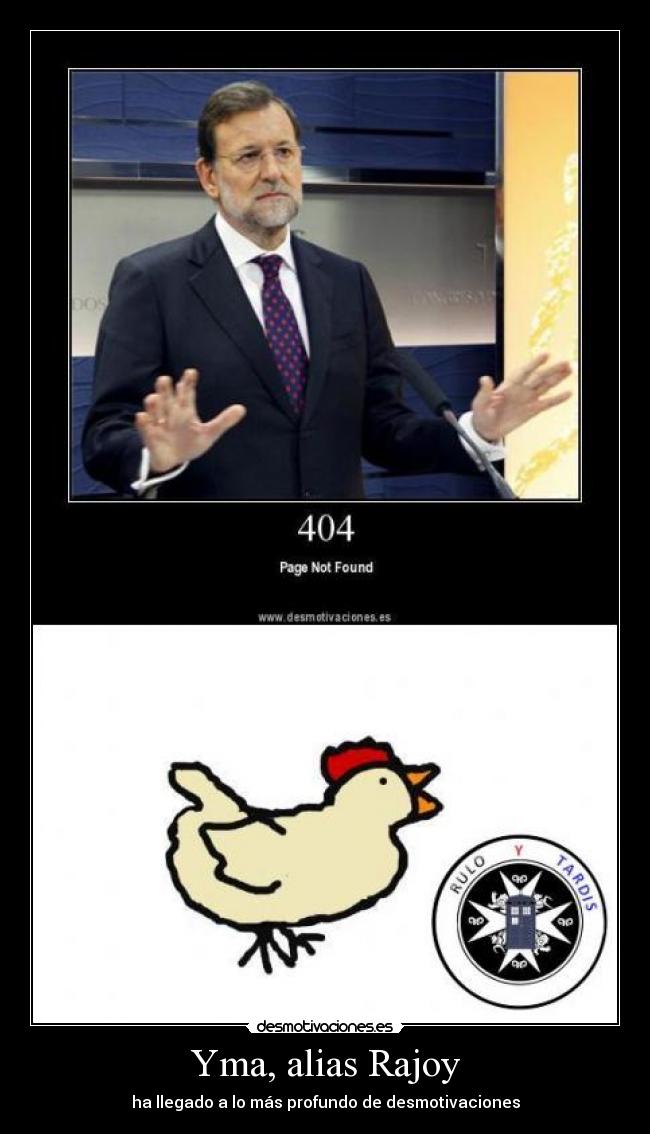 Yma, alias Rajoy - 