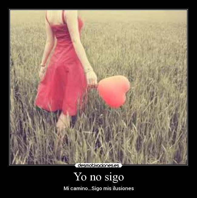 Yo no sigo - 
