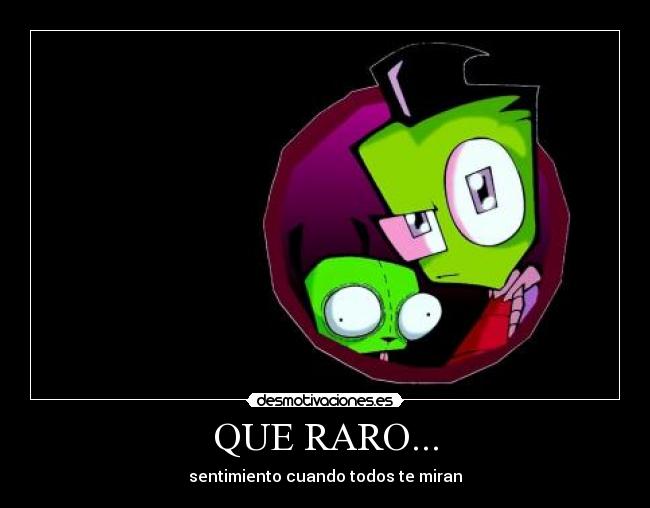 QUE RARO... -