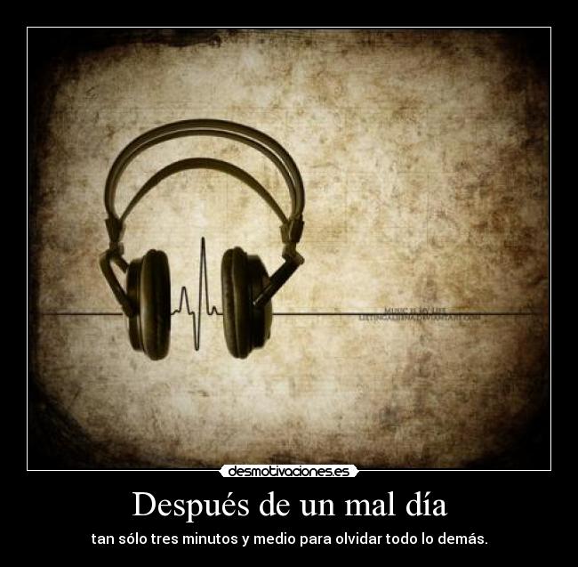 Después de un mal día - 