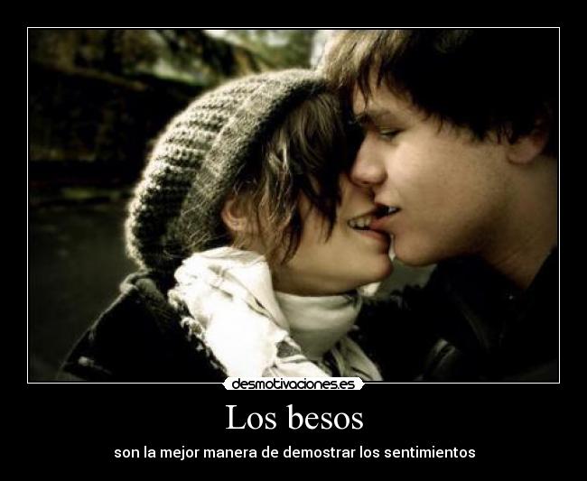 Los besos -