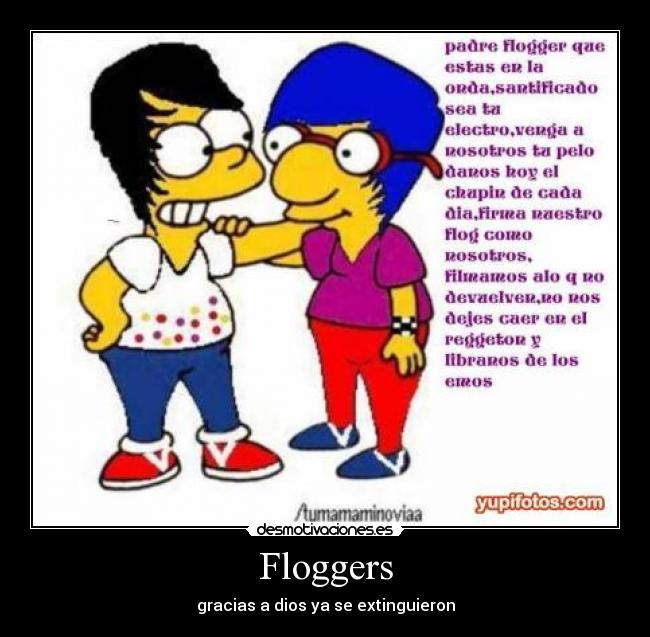 Floggers - gracias a dios ya se extinguieron