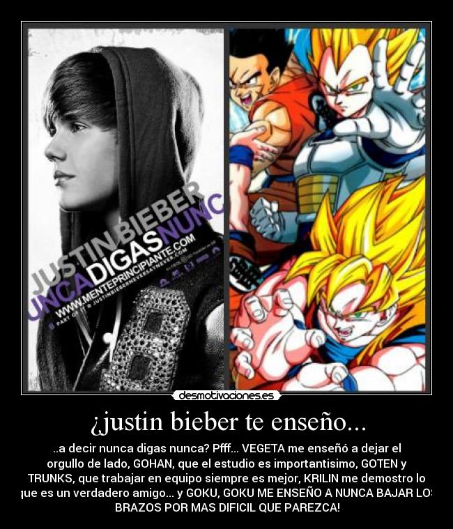 ¿justin bieber te enseño... -