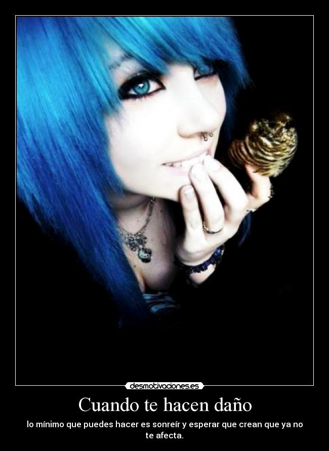Cuando te hacen daño -
