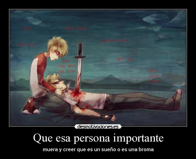 Que esa persona importante - 