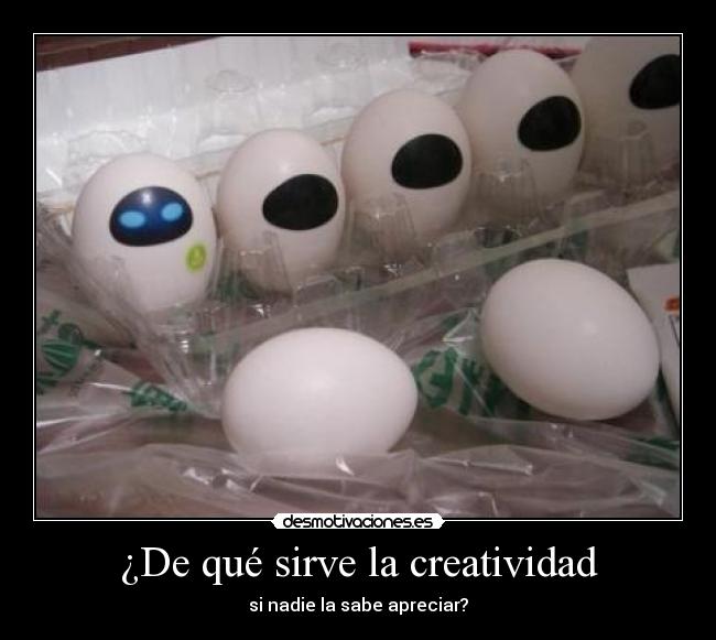 ¿De qué sirve la creatividad -