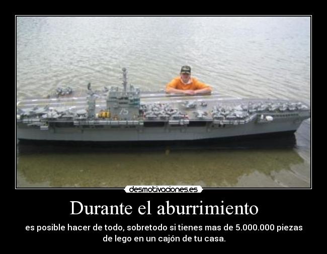 Durante el aburrimiento -