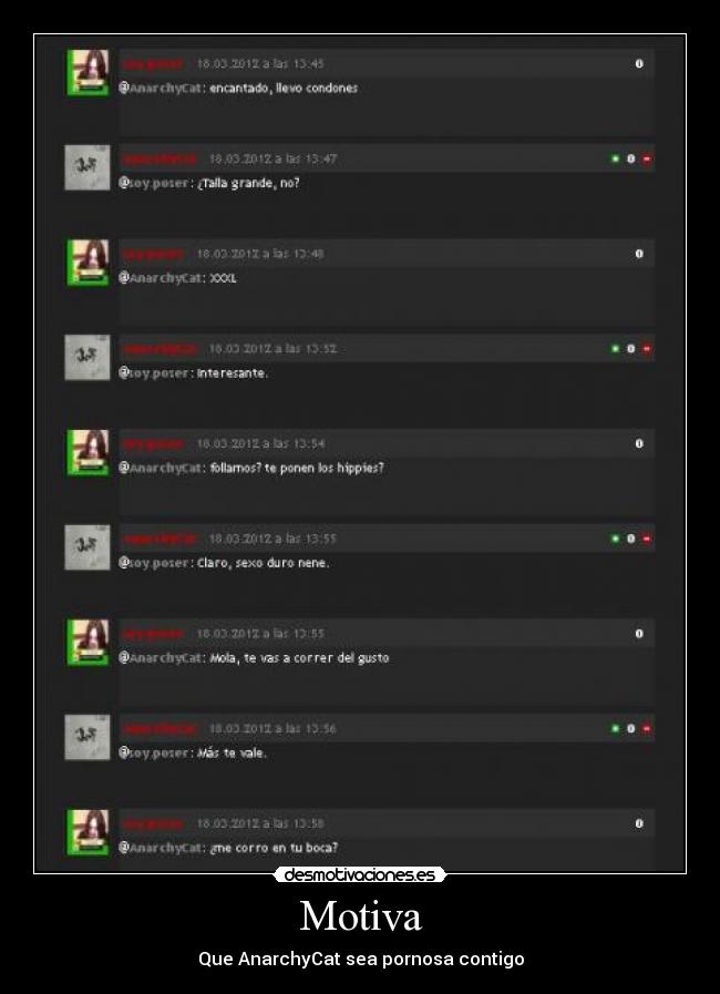 Motiva - Que AnarchyCat sea pornosa contigo