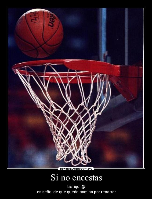 Si no encestas - 